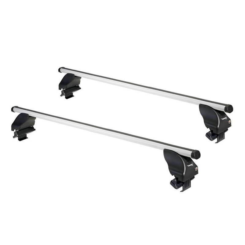 Dakdragerset Twinny Load Aluminium A43  Audi/Ford/Toyota diverse modellen (voor auto's zonder dakreling)